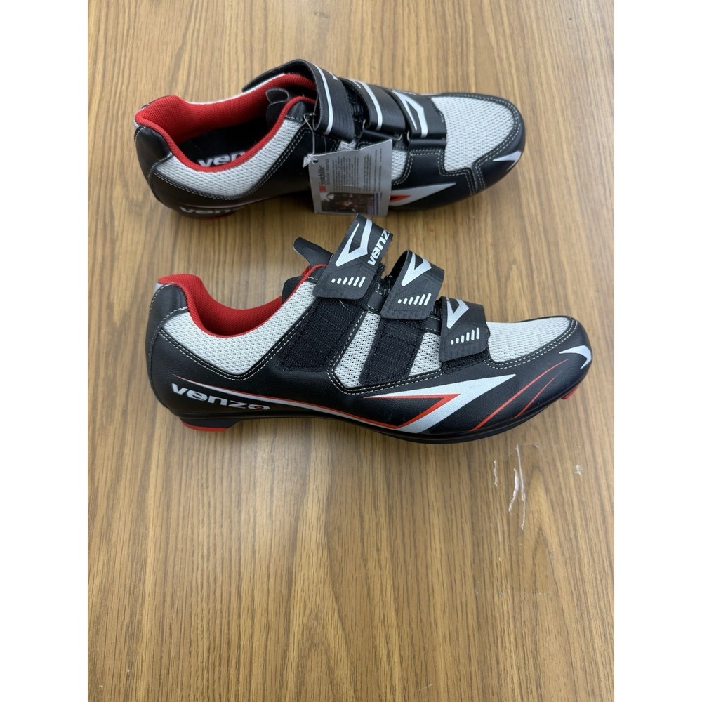 Venzo bicycle men's road cycling shoes. - Picture 2 of 4
